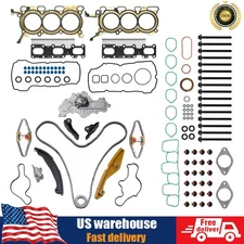 Head gasket timing chain kit Fit 2011-2019 Ford Edge Explorer Flex Taurus 3.5