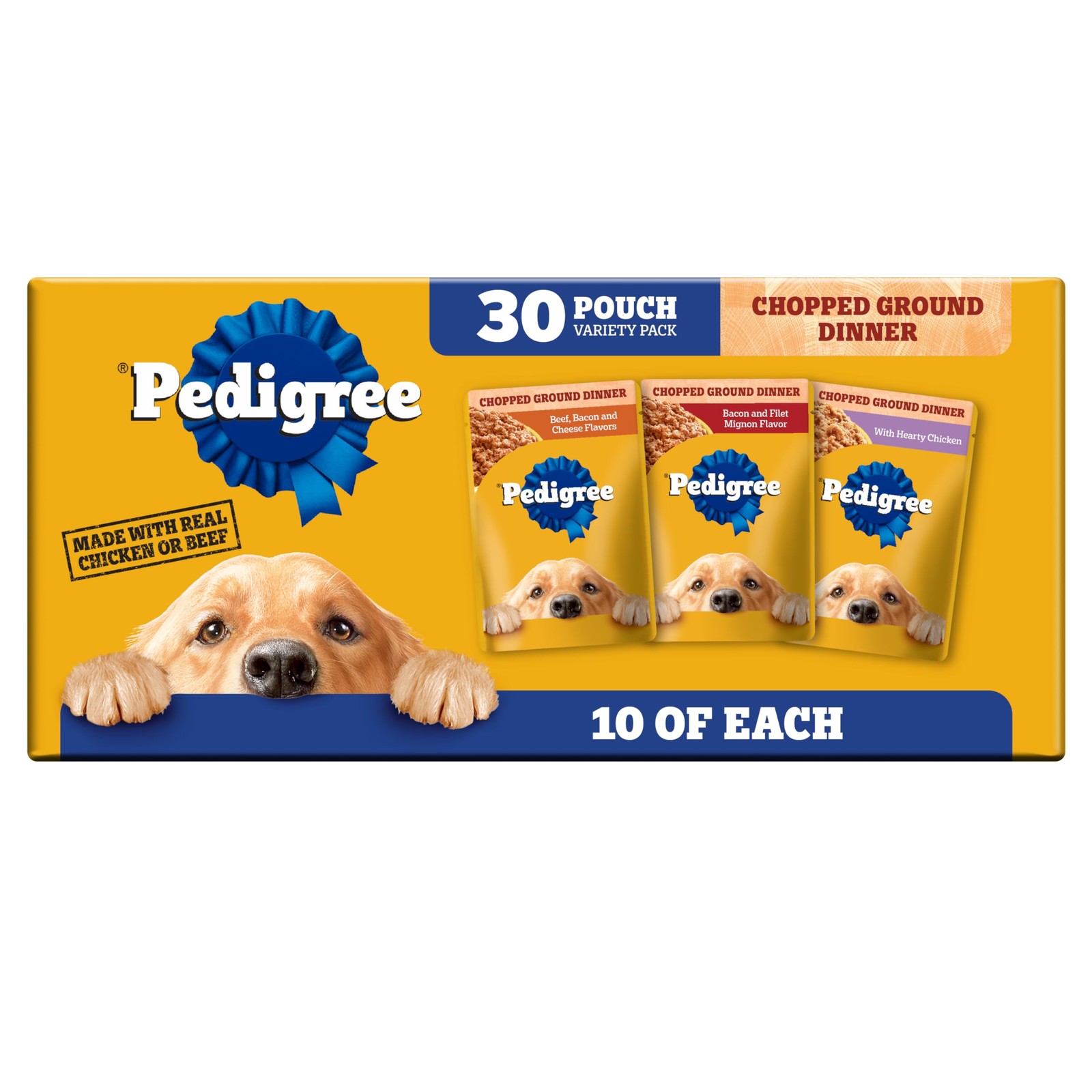 Beef & Bacon Variety Pack, (30) 3.5 Oz. Po...