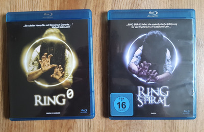 Ring 0 und Ring Spiral Blu Ray J Horror Kult
