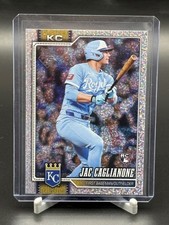 2026 Topps Series 1 Celebration Jac Caglianone #138 Confetti Parallel RC, Royals