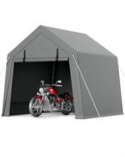 Outdoor Motorcycles Storage Shed Portable Garage Shelter Heavy-duty Carport