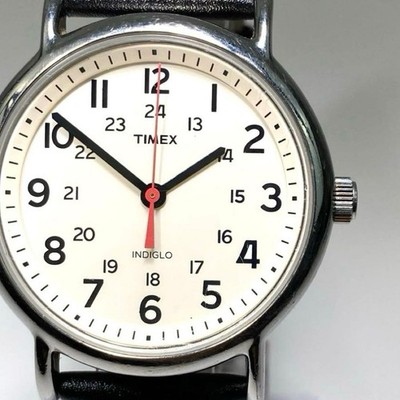 Timex Watch White Dial Mens Watch
