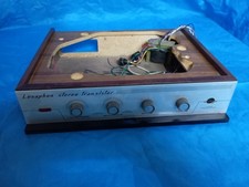LESAPHON STEREO TRANSISTOR Amplificatore Vintage MANCA GIRADISCHI - Funzionante