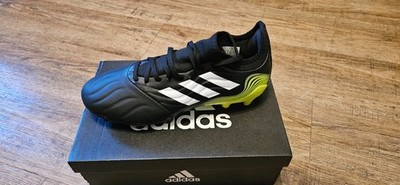 New Adidas Copa Sense.3 FG Soccer Cleats US Size 7.5 Black/White/Yellow FW6514