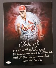 Adam Wainwright Signed 11x14 Photo Autograph Auto JSA WP156092