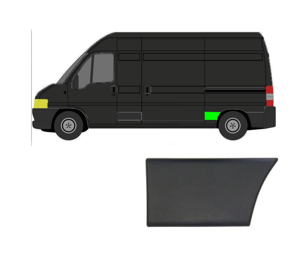KotflüGel Seitenleiste FüR Fiat Ducato 2002 - 2006 Hinten Links-image