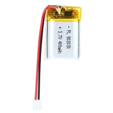 3.7V 400mAh 802030 Lipo battery Rechargeable Lithium Polymer ion Battery Pack...