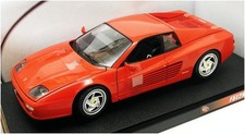 Hotwheels 1/18 Scale Model Car 29758 - Ferrari F512 M - Red