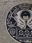 Rare 9" Shepard Fairey LIBERTE EGALITE MELODIE LP OBEY Iron On Patch  — photo 2