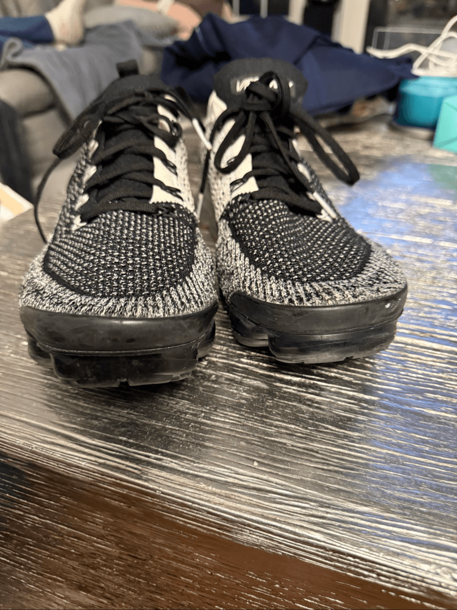 Nike Air Vapormax 2 Flyknit Orca Sneaker Running Shoe sz 9.5  display picture 3