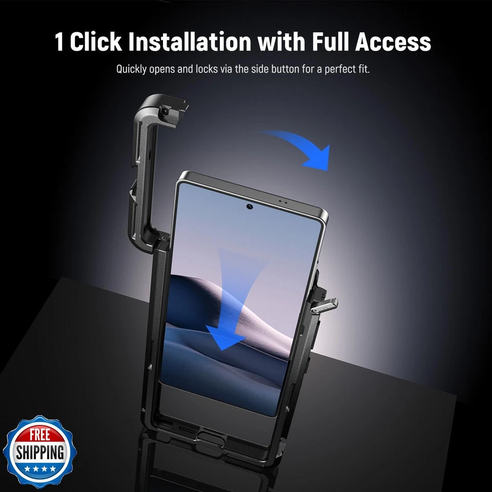 NEEWER S25 Ultra Handykäfig, Handy Video Rig Telefon Stabilisator mit 67mm Filt - Bild 3 von 4