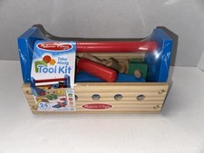 Melissa and Doug Take Along Tool Kit 24 Pieces 494 Classic Toy NIB 238M