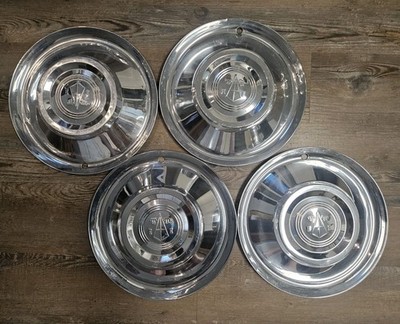 1955 HUDSON Wasp & Hornet 15'' Weel Hub Caps OEM