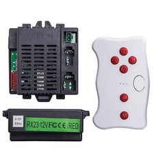 FULIHUA RX23 12V 2.4G Bluetooth Remote Control and Receiver, for Kids Ride...