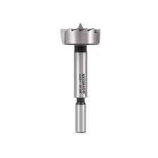 Forstner 1-3/8 In. Dia 3/8 In. Shank Solid Hardened Steel Forstner Bit