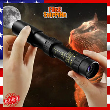Day/Night Military Telescope 10-300X40 Zoom HD Monocular Mobile Telescope US