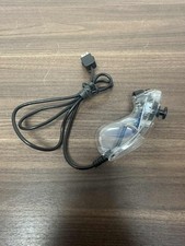 Clear Wired Controller For Nintendo Wii Nunchuck Very Good 5E