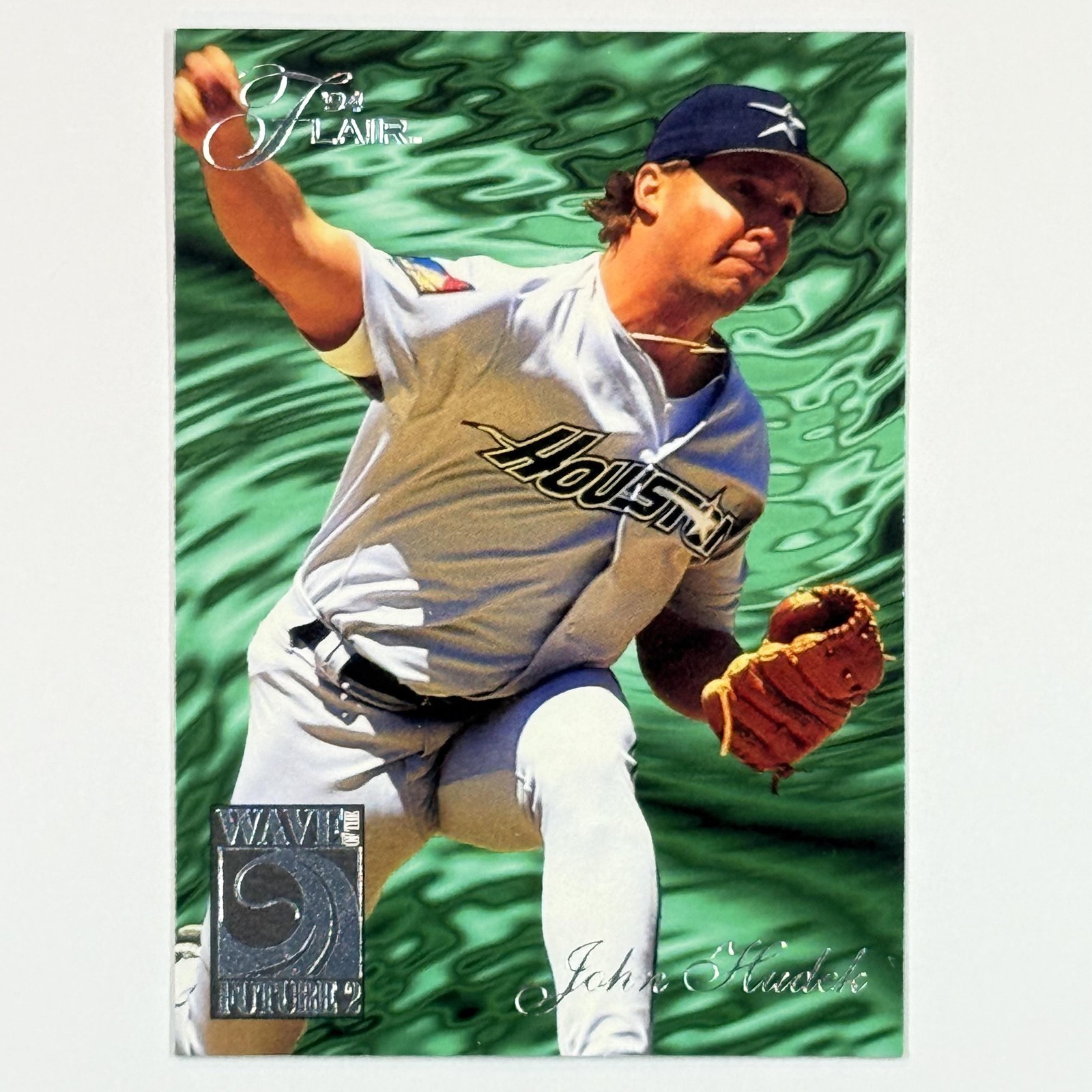 John Hudek 1994 Flair #4 Wave of the Future 2 Houston Astros