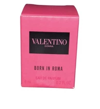 Valentino Donna Born In Roma Perfume EDP 6ml 0.2oz Mini Splash Travel NIB
