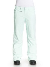 Roxy Women's Backyard Snowboard Pants NEW Bay Green LARGE