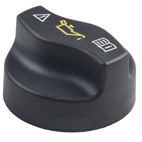 Practical Oil Filler Cap Engine Oil Cover Black Parts 1pcs Accessories Car - Picture 2 of 12