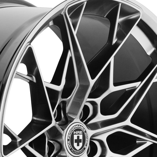 19 " HRE FF10 Argenté 19x8.5 Forgé Concave Roues Jantes Pour Volkswagen Gti MK6 - Photo 7 sur 12