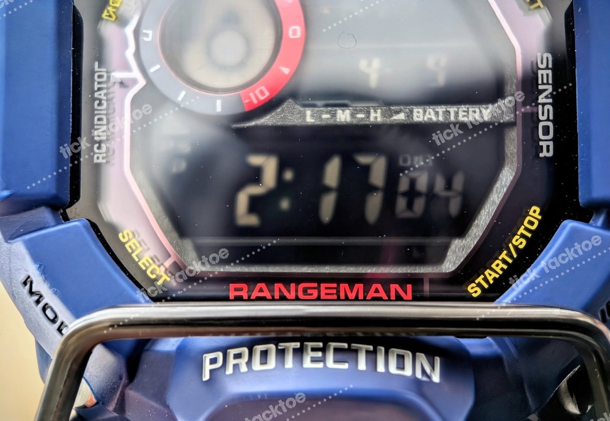 RARE Casio GW-9400NV-2 Navy Rangeman 2014 limited BLUE GREAT Solar