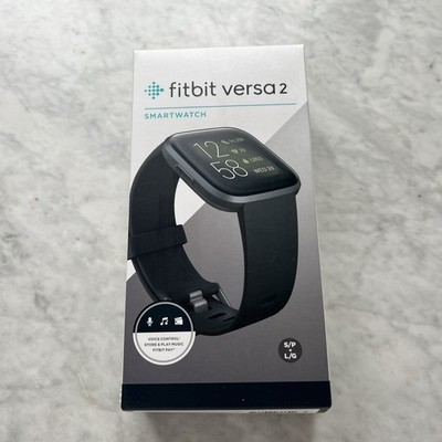 Fitbit Versa 2 Leerbox schwarz - keine Uhr nur Box 