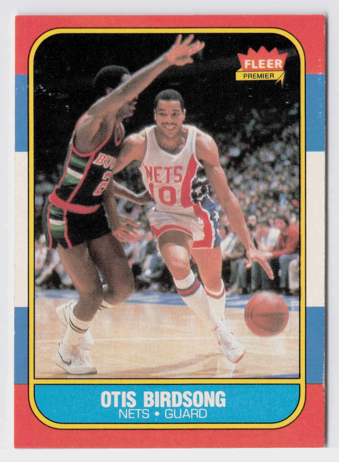 1986-87 Fleer Otis Birdsong #10 NEW JERSEY NETS
