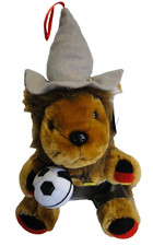 PELUCHE MARMOTTE AVEC SON BALLON DE FOOT SUNNY TOYS 29CM