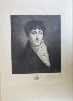 ABEL JAMAS 1862-1940 ORIGINAL GRAVUR SIGNIERT BLEISTIFT PORTRÄT MANN 1900