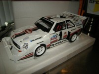 1:18 Autoart Audi Quattro S1 Pikes Peak Winner 1987 W. RöHrl #1 In Ovp