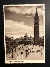 1937   VENEZIA-Piazza San Marco   a Postcard  Made in ITALY
