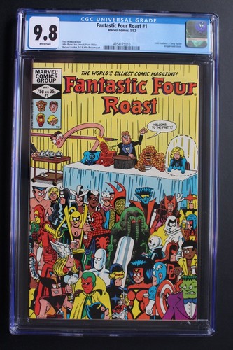 Fantastic Four Roast 1 X-Men Avengers Monsters 1982 MILLER Hembeck BYRNE CGC 9.8
