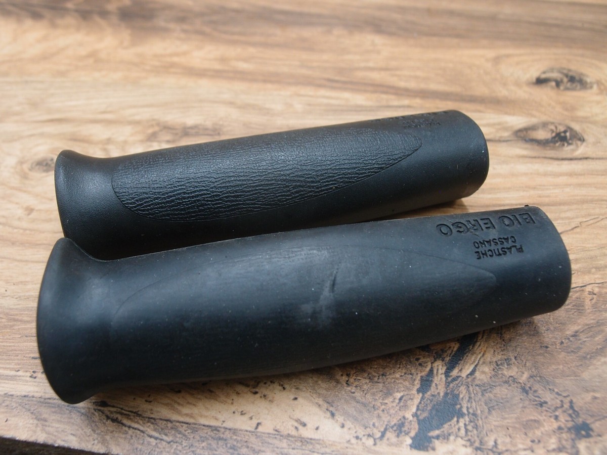 Poignées VTT Plastiche Cassano BIO ERGO – Années 90 – Made In Italy – Lot 1 Paire