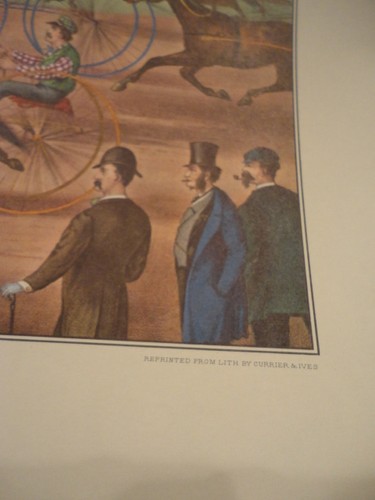 The First Trot of the Season 1962 Currier & Ives Horse Print to Frame Vintage - Bild 4 von 6