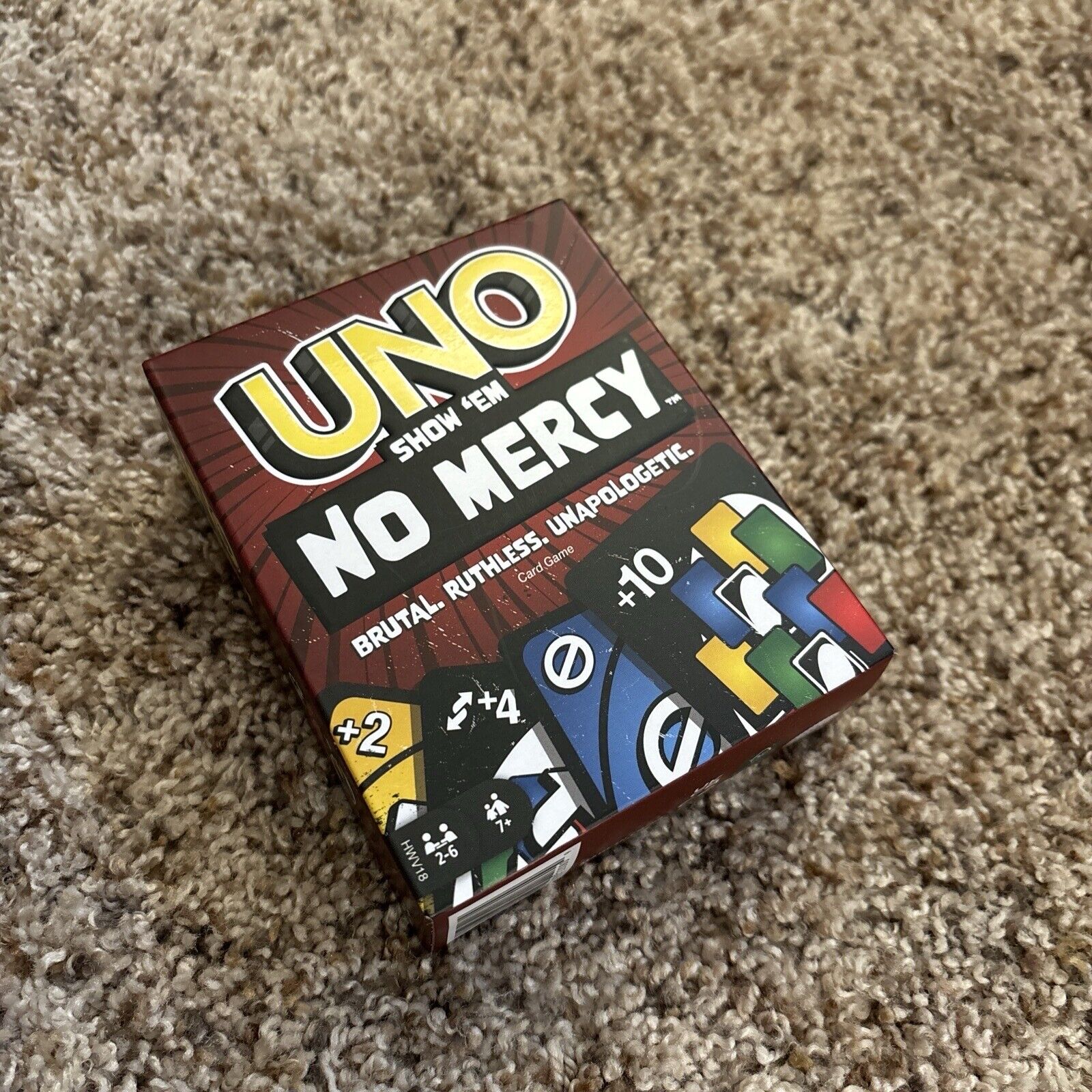 UNO Show Em NO MERCY Card Game New Sold Out TikTok 2023 IN HAND SEALED