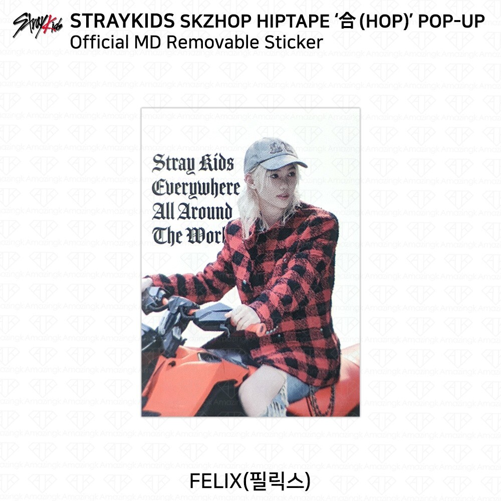 Stray Kids SKZHOP HIPTAPE 合 HOP POPUP MD Benefit Photocard Event