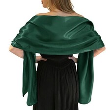 Shawls and Wraps for Evening Dresses Shawl Wraps for Women Extra Dark Green