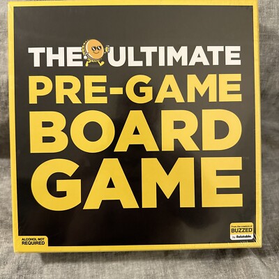 The Ultimate Pre-Game Board Game   Drinking Games for Adults by Buzzed 