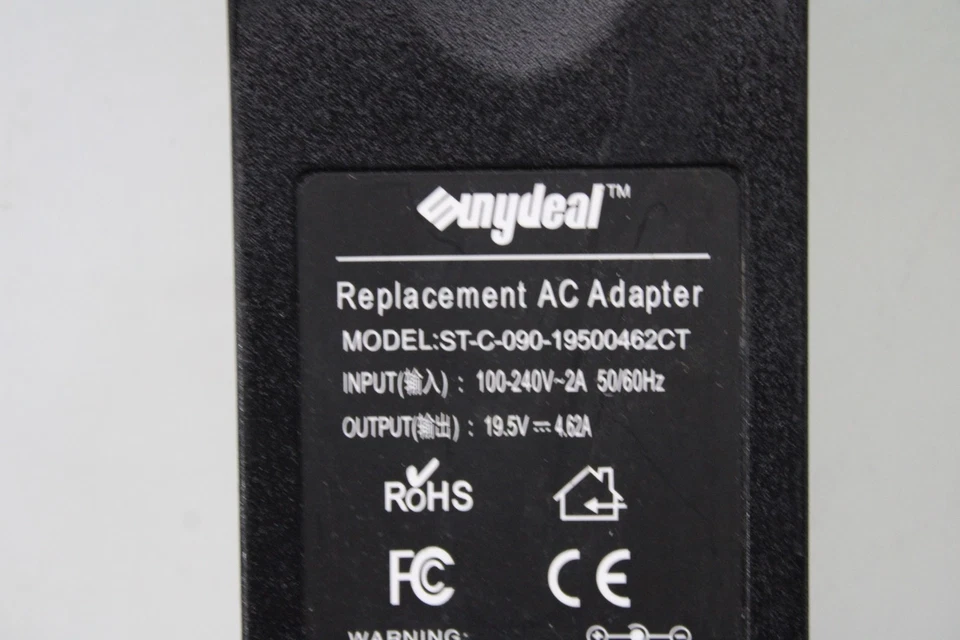 Sunydeal Netzteil Replacement AC AdapterST-C-090-19500462CT - Bild 3 von 4