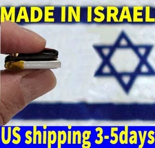 Rechargeable UHF Spy Bug •12h Microphone •Long-Range 700m Spy Mic MADE IN ISRAEL