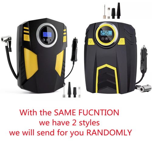 Electric Corded Car Tyre Inflator Pump Portable Air Compressor Pump 12V 150PSI - Picture 2 of 18
