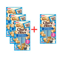 Inaba Cat Churu Bites 4x30g Katzenleckerlis H...