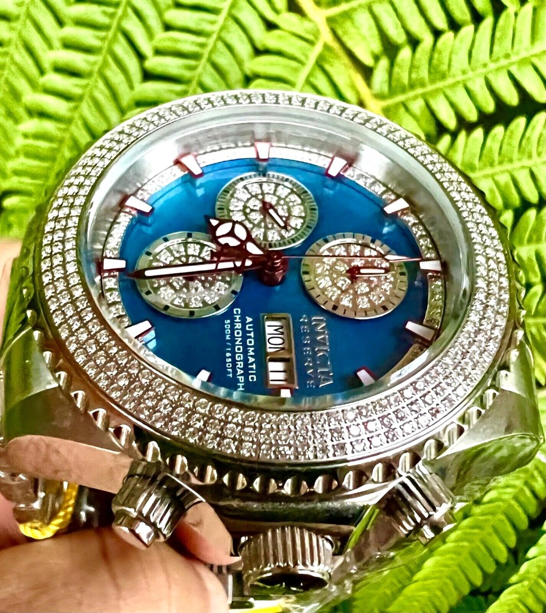 Invicta Men 23288 Pro Diver Elite New 2.45ctw Diamond Swiss 7750