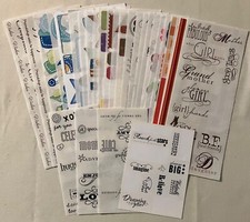 Lot of 28 Creative Memories Sticker Sheets