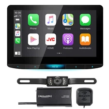 JVC KWZ1000W Digital Media Receiver + SiriusXM Tuner + License Back-up Camera