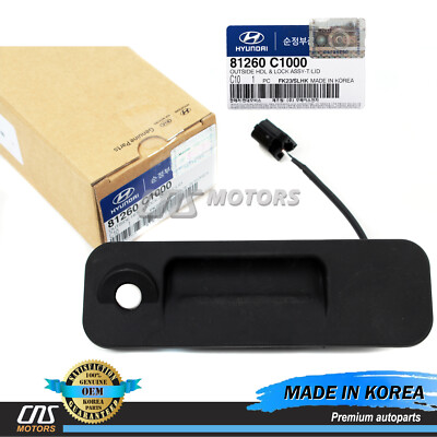  GENUINE  Outside Trunk Lid Lock Handle for 2015-2017 Hyundai Sonata 81260C1000