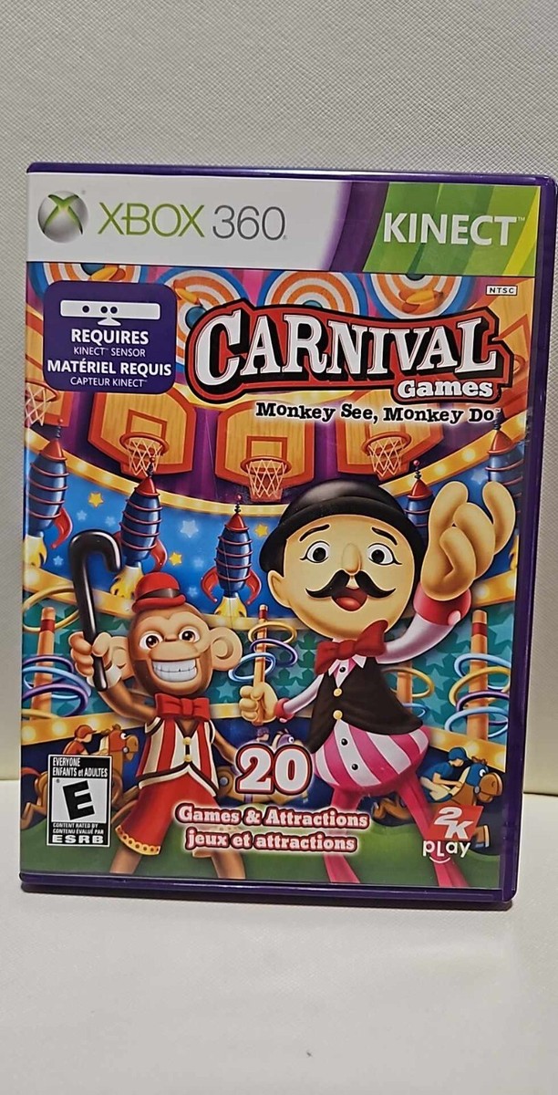 Carnival Games: Monkey See, Monkey Do (Microsoft Xbox 360, 2011