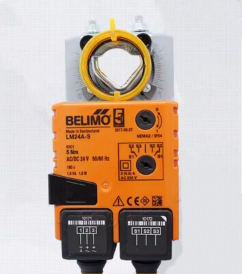 1PC BELIMO LM24A-S Damper Actuator 5Nm, AC/DC 24V